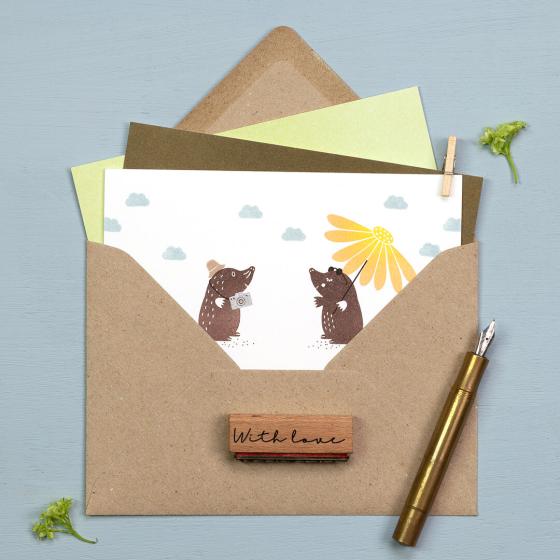 5x Stamp | Coneflower