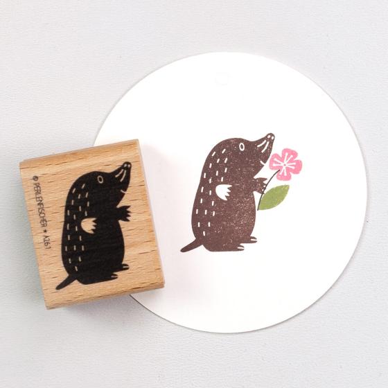 5x Stempel | Maulwurf Mann