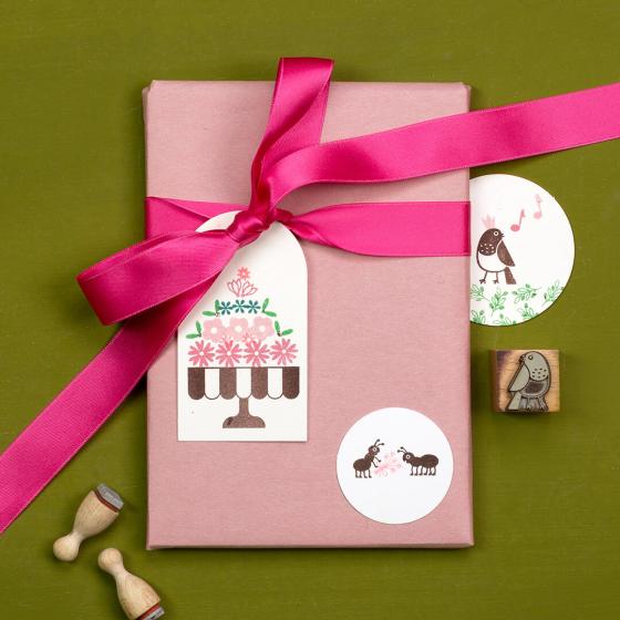 5x Stempel | Tortenplatte