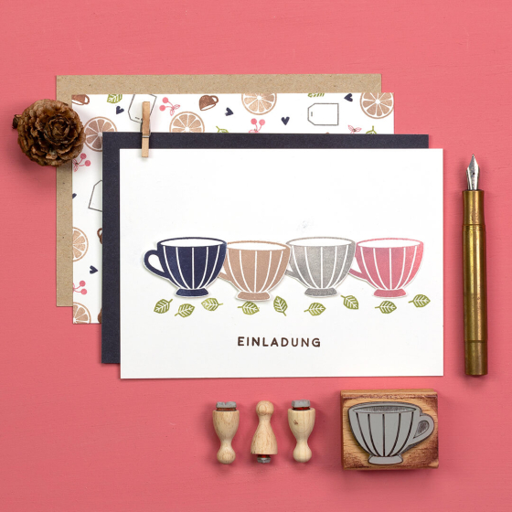 Preview: 5x Stempel | Tasse XL