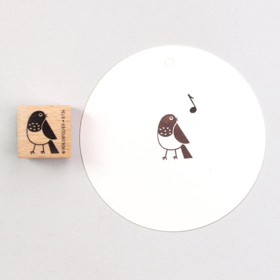5x Stempel | Rotkehlchen klein