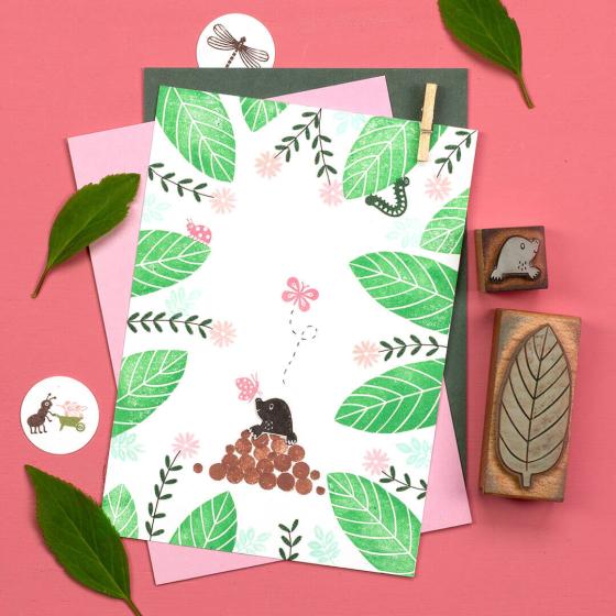 5x Stempel | Maulwurfbaby