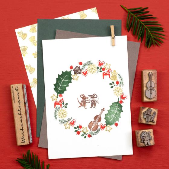 Preview: 5x Stempel | Maus Greta