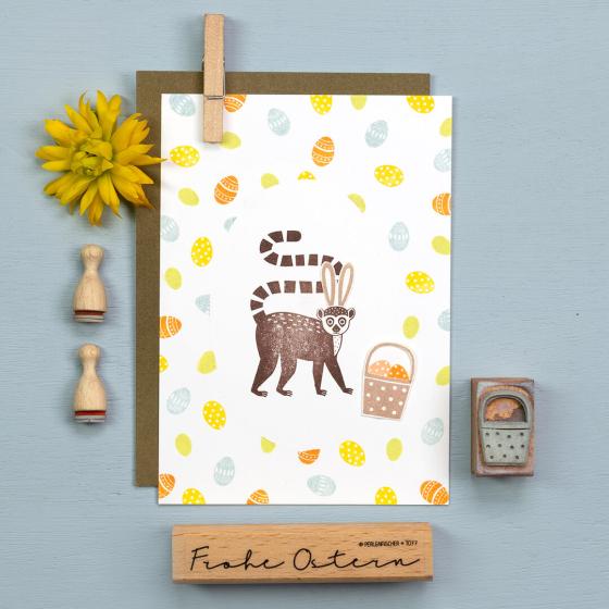 Preview: 5x Stempel | Lemur