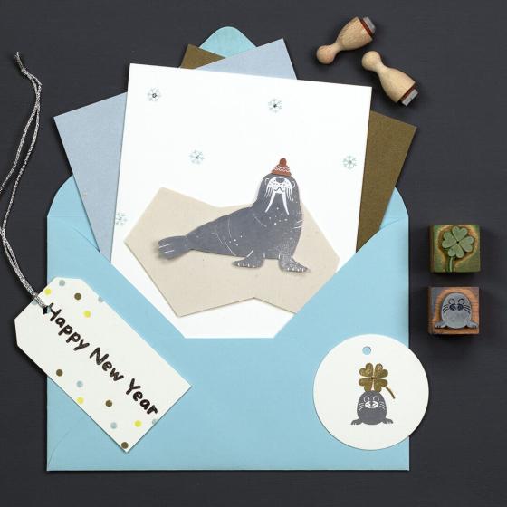 5x Stempel | Walross