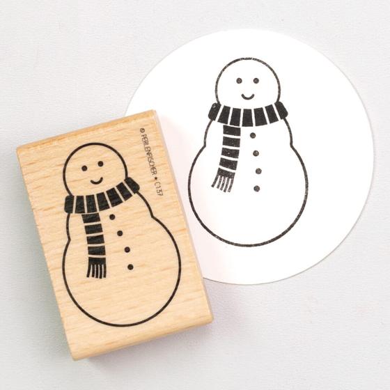 5x Stempel | Schneemann