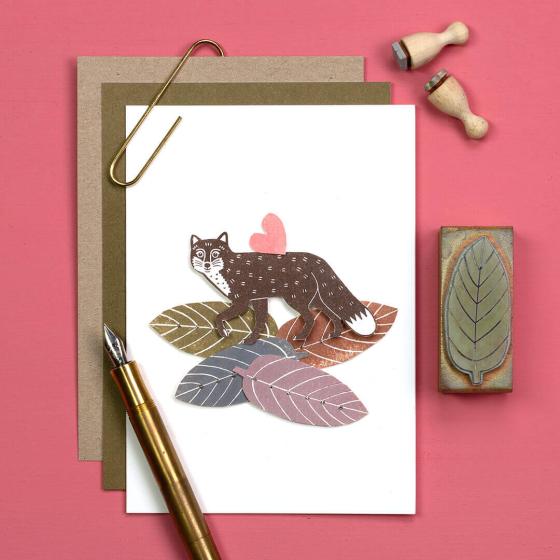 5x Stempel | Fuchs laufend