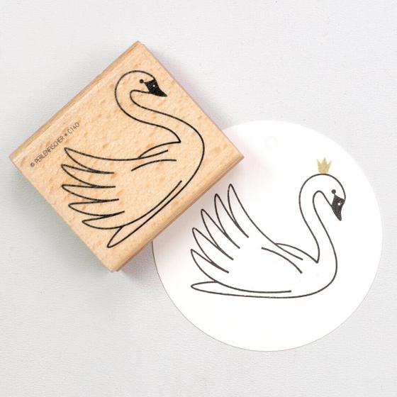 5x Stempel | Schwan
