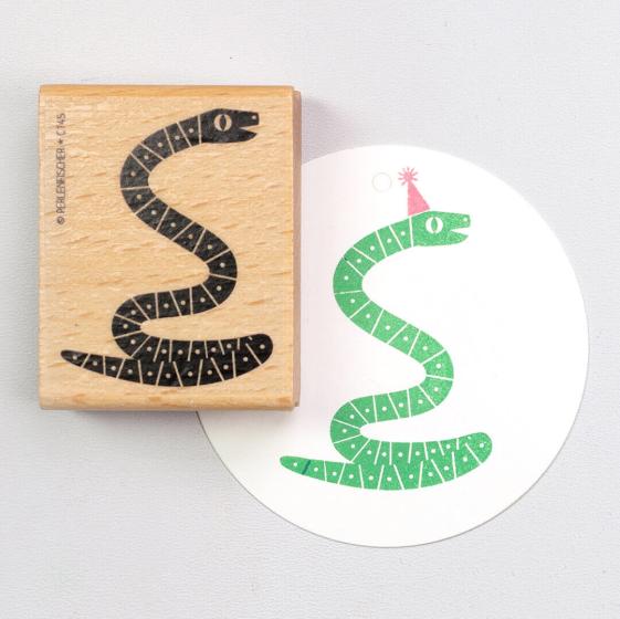 5x Stempel | Schlange
