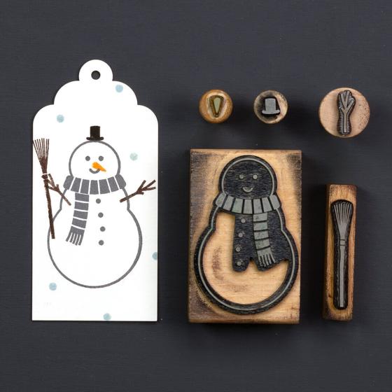 5x Stempel | Besen
