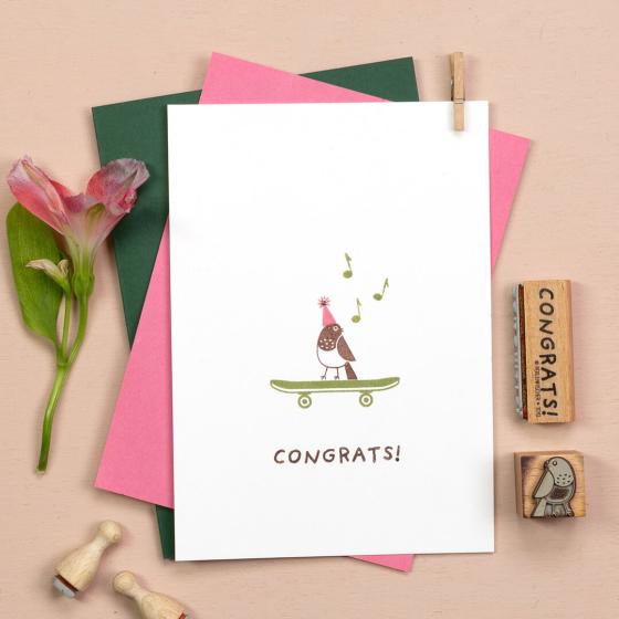 Preview: 5x Stempel | Skateboard