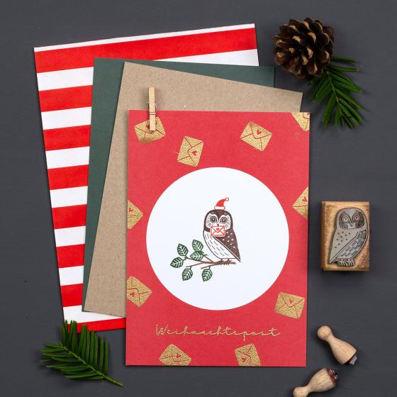 Preview: 5x Stempel | Zweig groß
