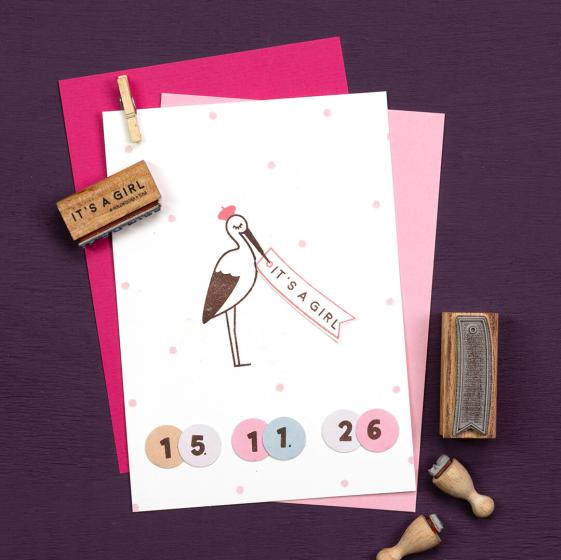 Preview: 5x Stempel | Etikett outline