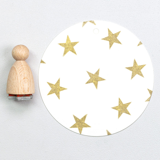 12x Stempel | Stern voll
