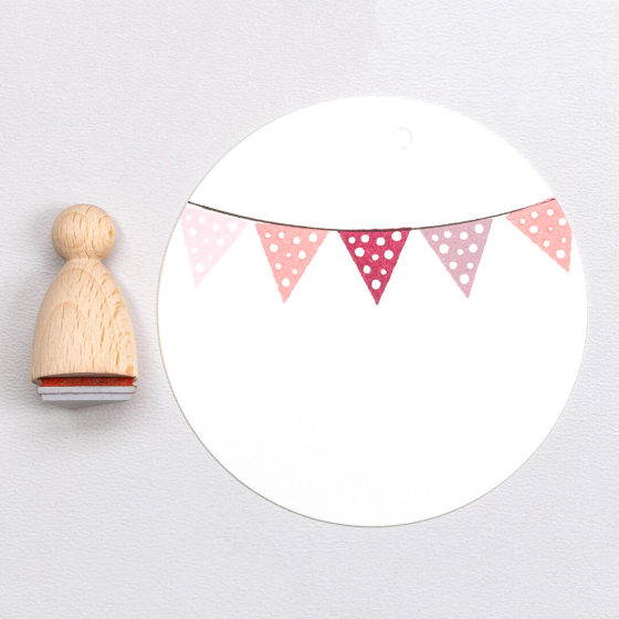 12x Stempel | Wimpel Punkte