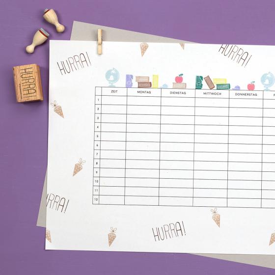 12x Stempel | Rucksack