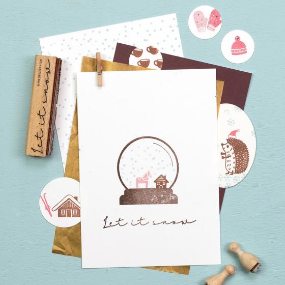 Preview: 12x Stempel | Dalapferd klein
