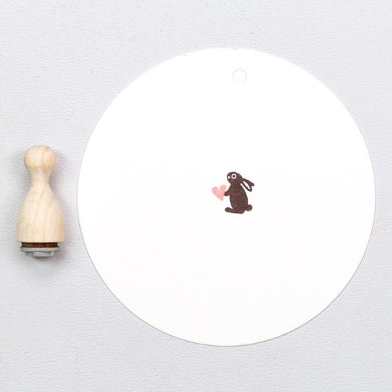 12x Stempel | Häschen stehend mini