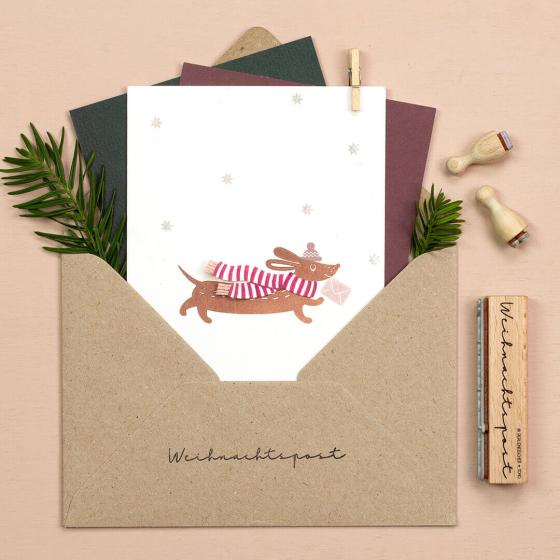 12x Stempel | Strickmütze mini