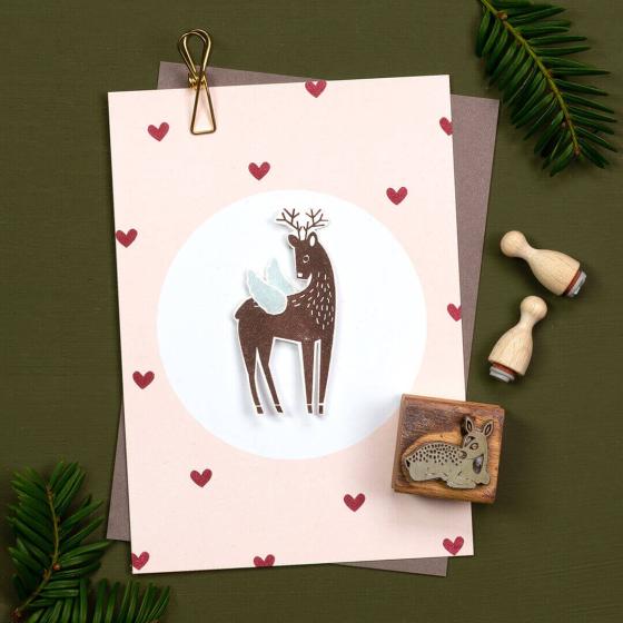 12x Stempel | Herz 3 mini