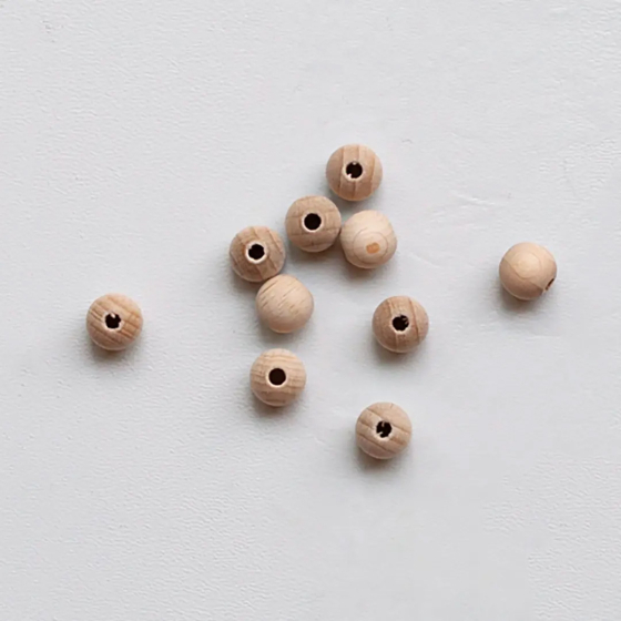 1x 100 Holzperlen I 10mm