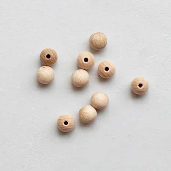 1x 100 Holzperlen I 12mm