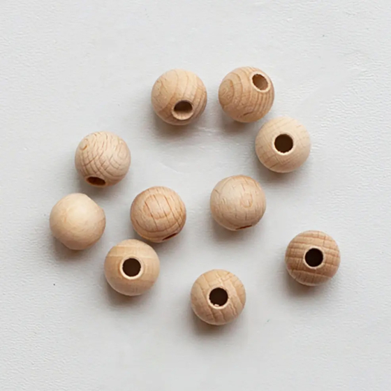 1x 100 Holzperlen I 15mm