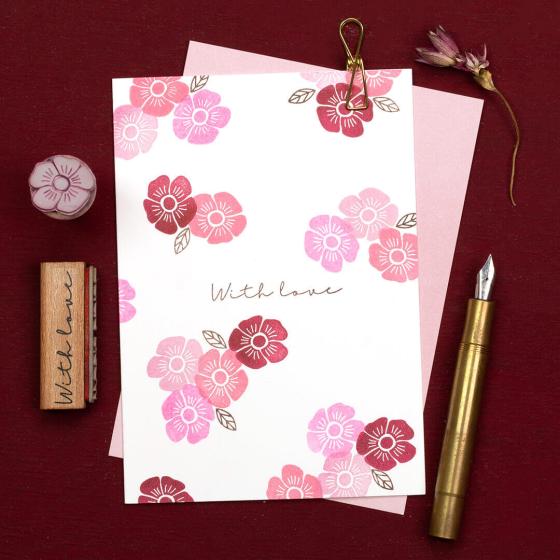Preview: 12x Stempel | Anemone