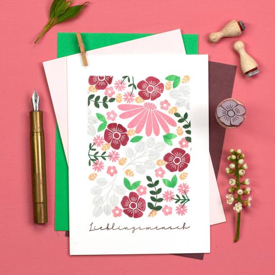 12x Stempel | Anemone