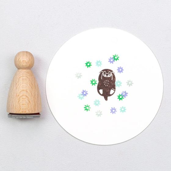 12x Stamps | Baby Otter