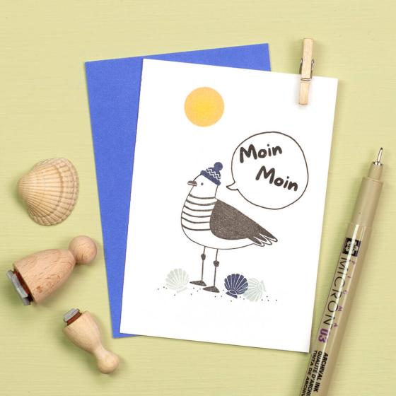 12x Stempel | Moin