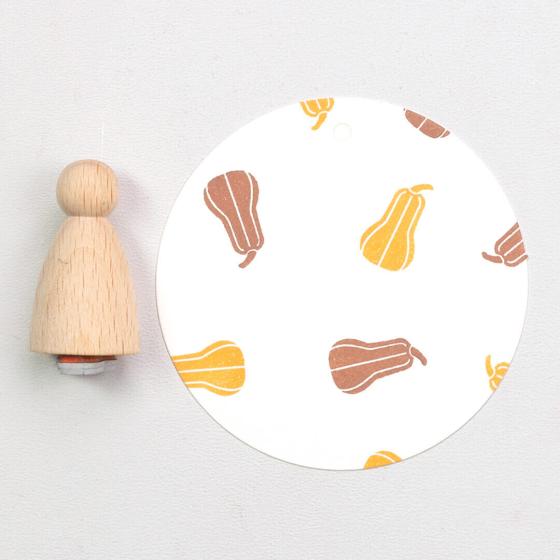 12x Stempel | Butternut Kürbis