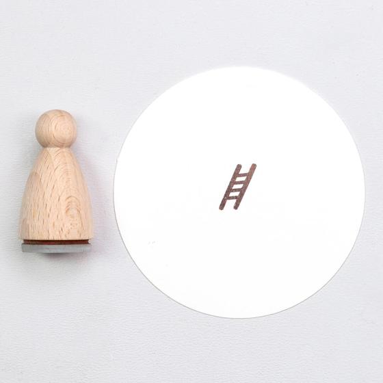 12x Stempel | Leiter klein