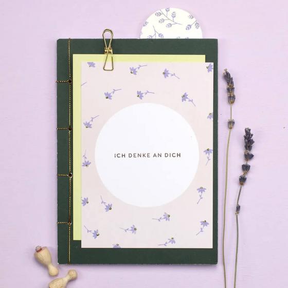 5x Stempel | Ich denke an dich