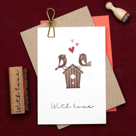 5x Stempel | With Love