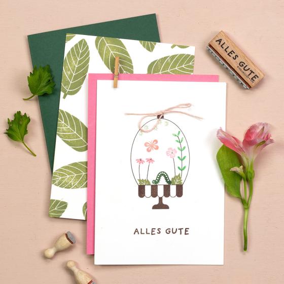 Preview: 5x Stamp | Alles Gute