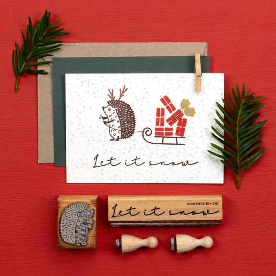 Preview: 5x Stempel | Let it snow
