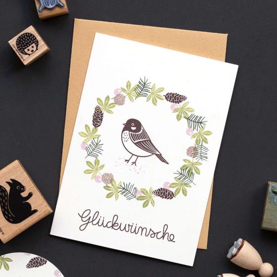 5x Stempel | Glückwünsche