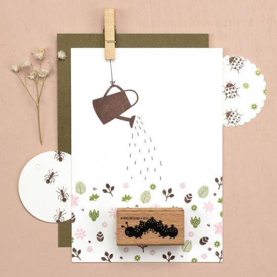 5x Stempel | Raupe