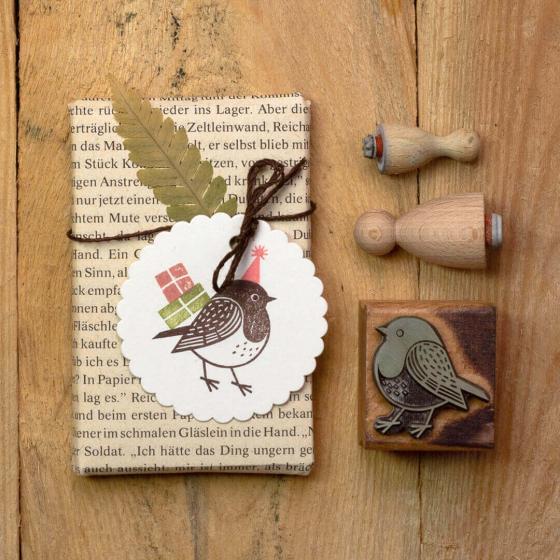5x Stempel | Rotkehlchen