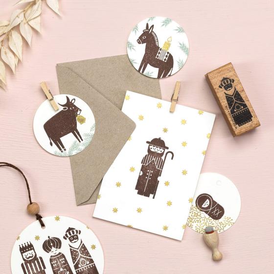 5x Stempel | Hirte