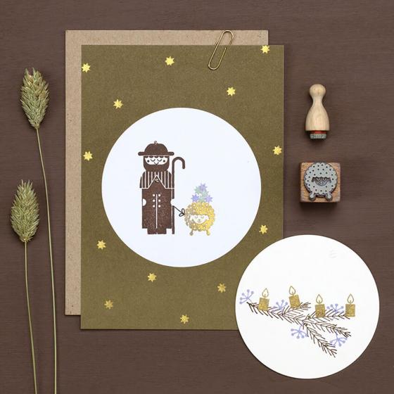 5x Stempel | Hirte
