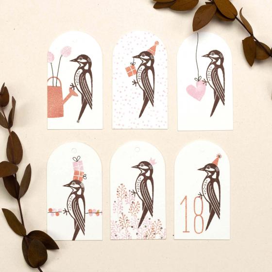 5x Stempel | Specht