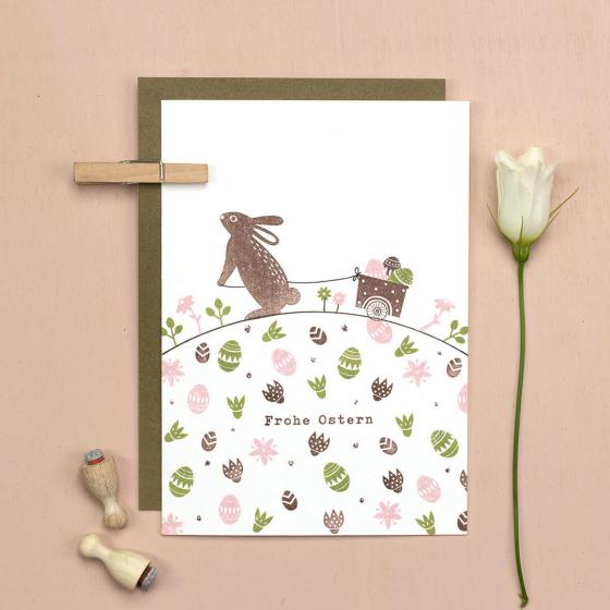 5x Stempel | Hase stehend
