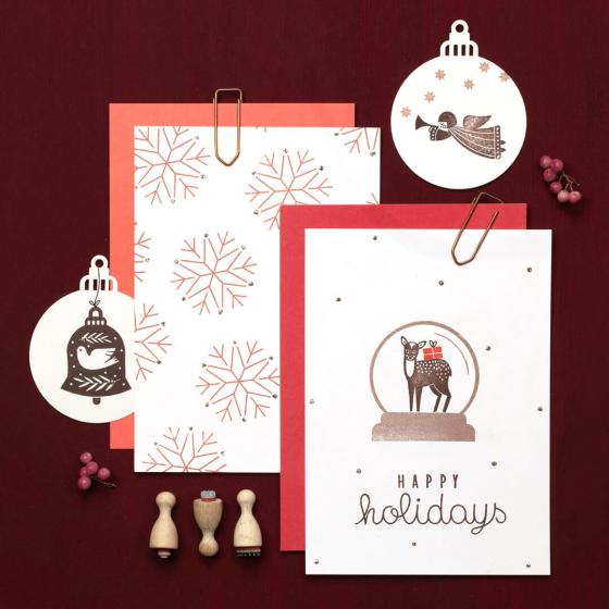 5x Stempel | Rehkitz