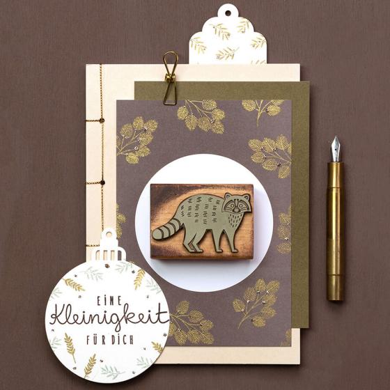 5x Stempel | Federzweig