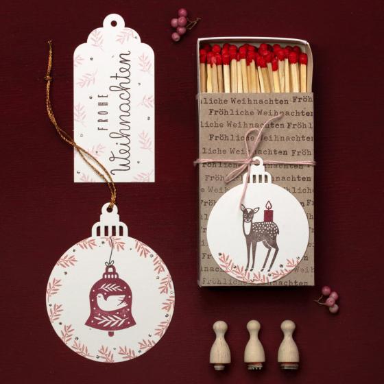 5x Stempel | Friedensglocke