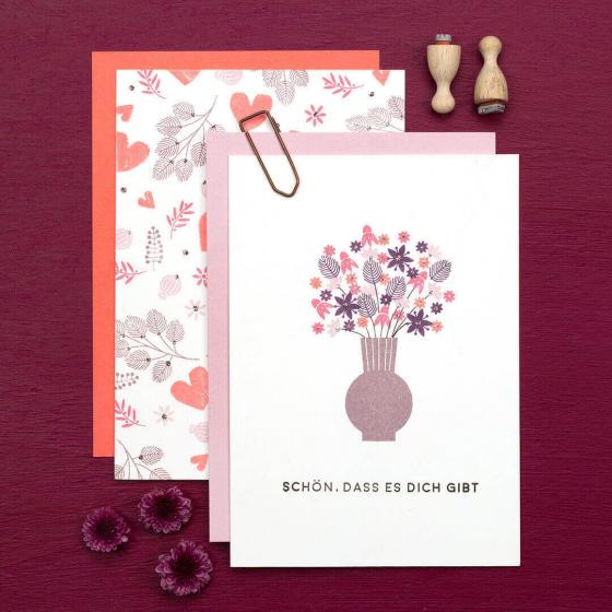 5x Stempel | Kugelvase