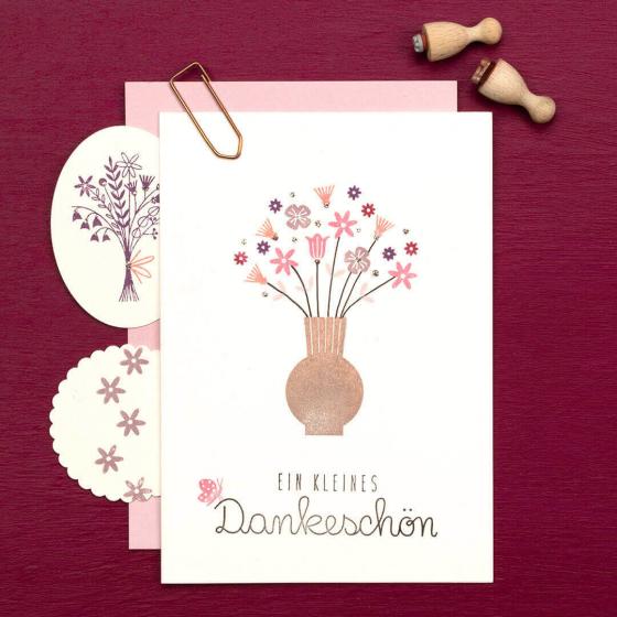 5x Stempel | Kugelvase
