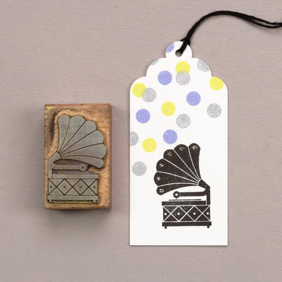 5x Stempel | Grammophon